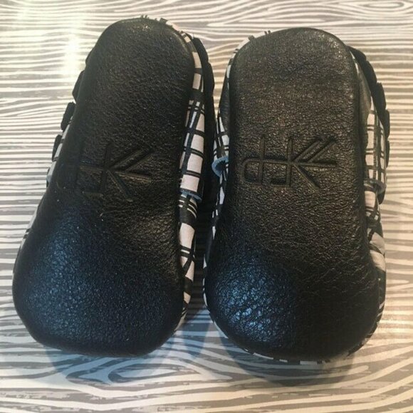 FP Painted Plaid Mocs Size 3 New In Box - Picture 3 of 9